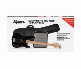 Squier by Fender Affinity Precision Bass Pack – Black