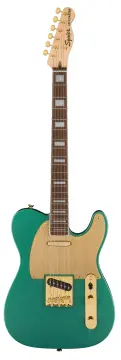 Squier 40th Anniversary Telecaster Gold Edition - Sherwood Green