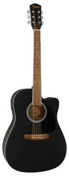 Fender FA-25CE Dreadnought - Black