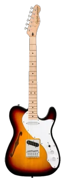 Squier Affinity Series Telecaster Thinline - 3 Color Sunburst