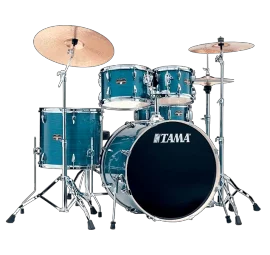 Tama Imperialstar 5 Piece Drum Set - Hairline Blue