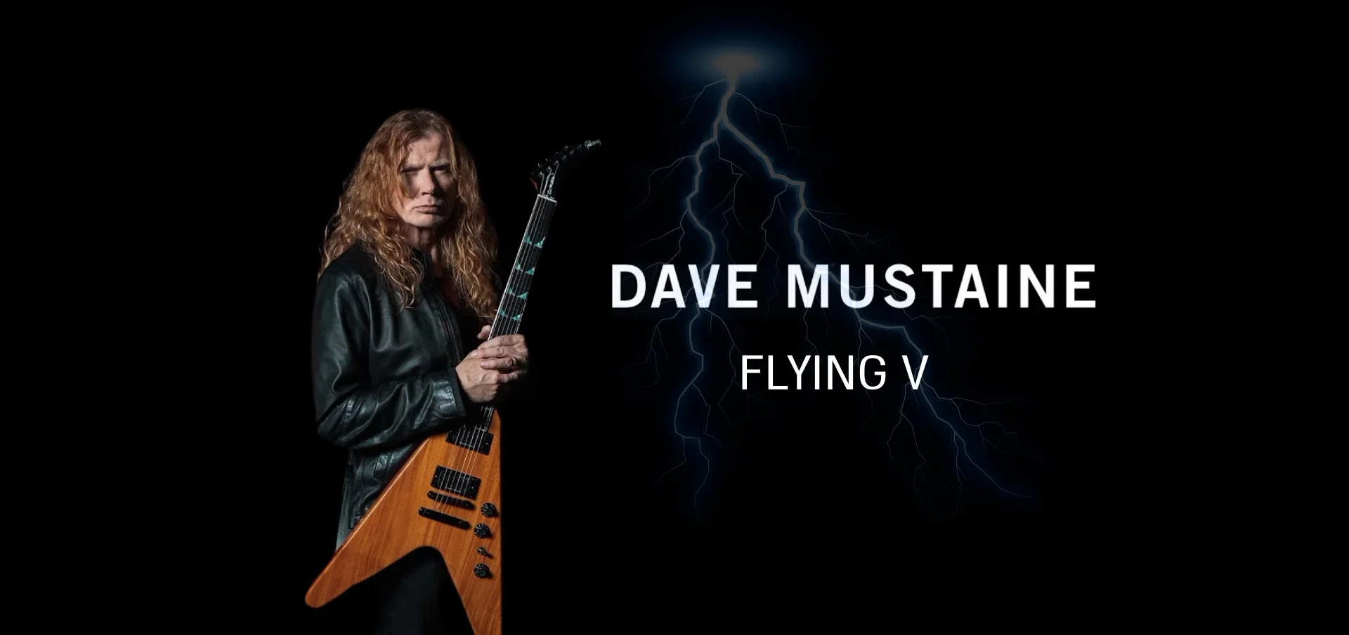 DAVE MUSTAINE FLYING V